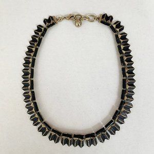 Lulu Frost Black Antiqued Gold Necklace